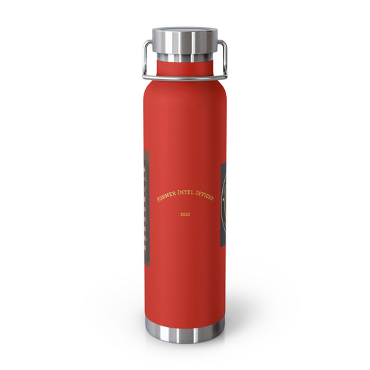 Copper Insulated Water Bottle, Fitness Hydration, Travel Friendly Flask, Eco-Friendly Gift, Outdoor Adventure